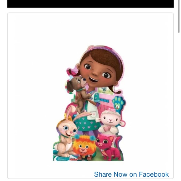 Party Supplies | Doc Mcstuffins Pet Vet Disney Junior Cardboard Cutout ...